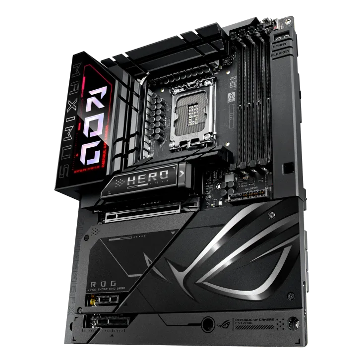 Материнская плата ASUS ROG MAXIMUS Z890 HERO BTF, LGA1851 4xDDR5 4xSATA 6xM.2 HDMI USB-C ATX — фото 7