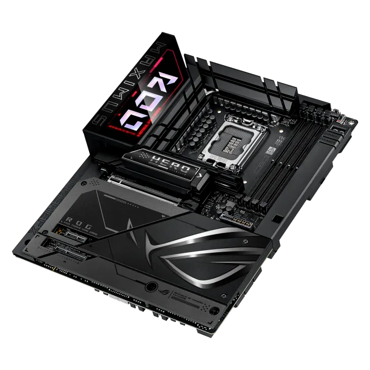 Материнская плата ASUS ROG MAXIMUS Z890 HERO BTF, LGA1851 4xDDR5 4xSATA 6xM.2 HDMI USB-C ATX — фото 4