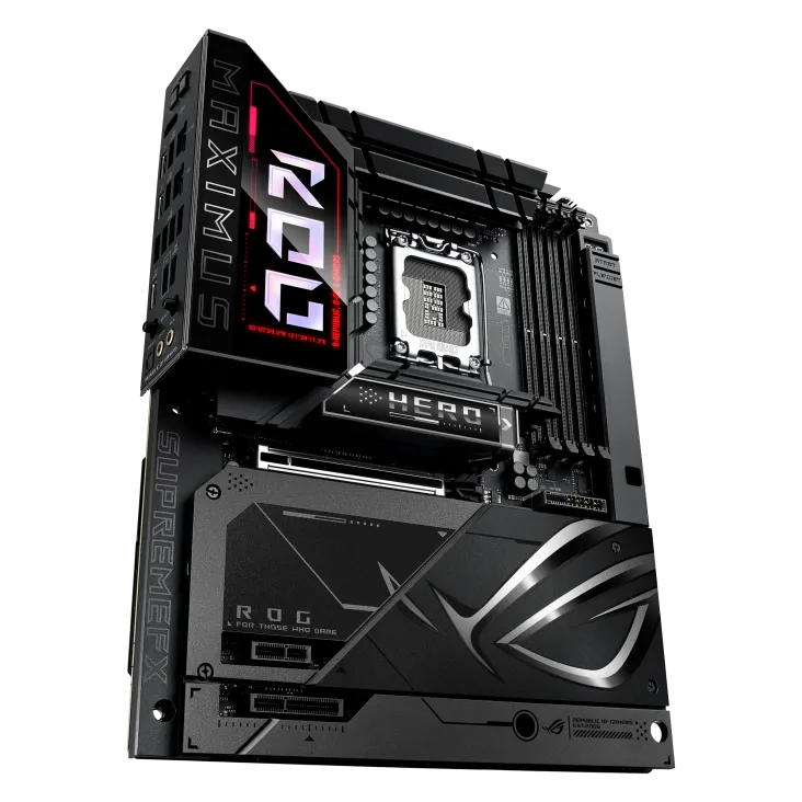 Материнская плата ASUS ROG MAXIMUS Z890 HERO BTF, LGA1851 4xDDR5 4xSATA 6xM.2 HDMI USB-C ATX — фото 6
