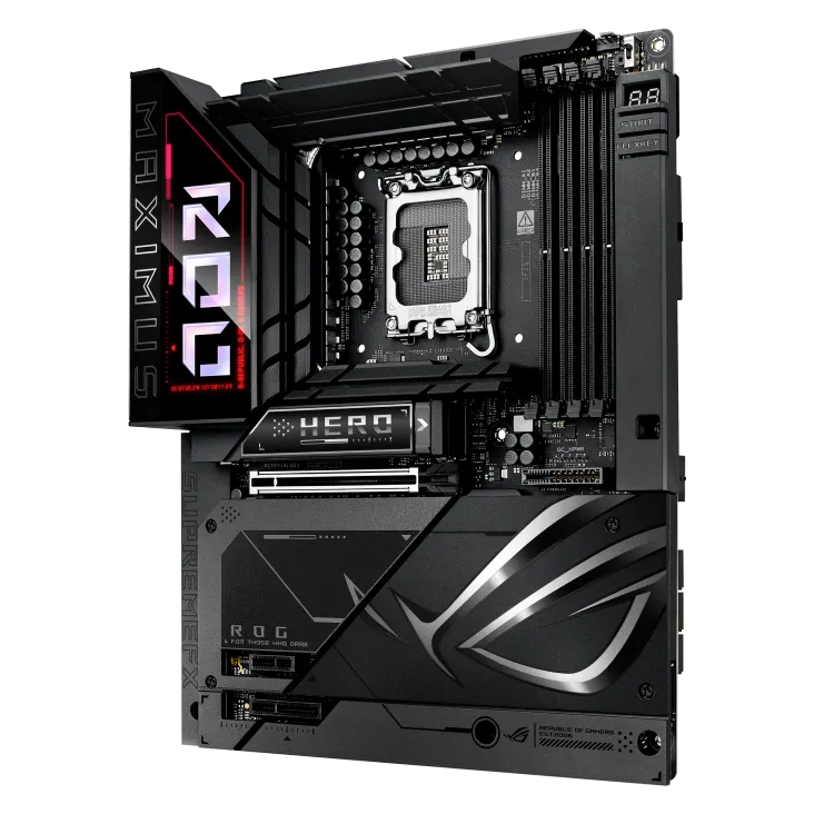 Материнская плата ASUS ROG MAXIMUS Z890 HERO BTF, LGA1851 4xDDR5 4xSATA 6xM.2 HDMI USB-C ATX — фото 5