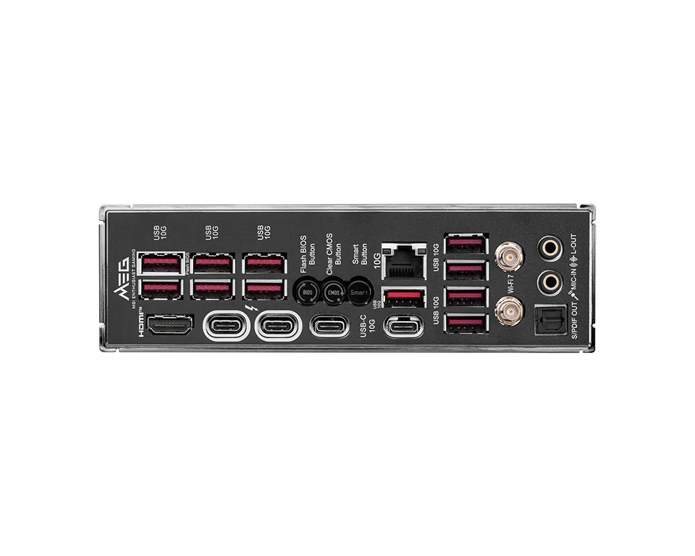 Материнская плата MSI MEG Z890 ACE LGA1851 4xDDR5 6xSATA3 RAID 5M.2 1xHDMI 2xThunderbolt4 10xUSB ATX — фото 5