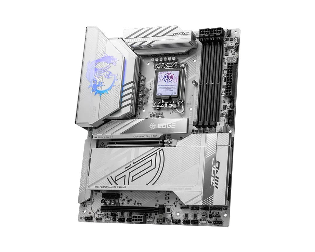 Материнская плата MSI MPG Z890 EDGE TI WIFI LGA1851 4xDDR5 4xSATA3 RAID 5xM.2 1xHDMI 2xThunder ATX — фото 3
