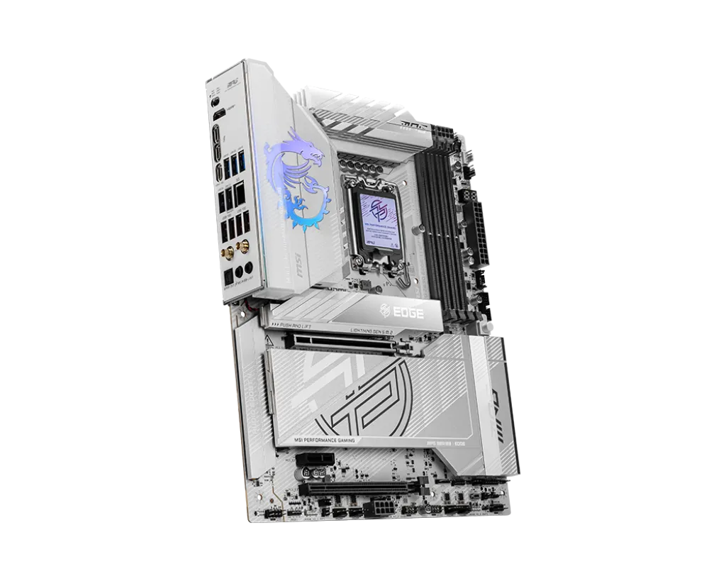Материнская плата MSI MPG Z890 EDGE TI WIFI LGA1851 4xDDR5 4xSATA3 RAID 5xM.2 1xHDMI 2xThunder ATX — фото 4