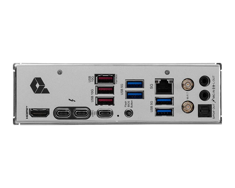 Материнская плата MSI PRO Z890-A WIFI LGA1851 4xDDR5 4xSATA3 RAID 4M.2 1xHDMI 2xType-C DP ATX — фото 5