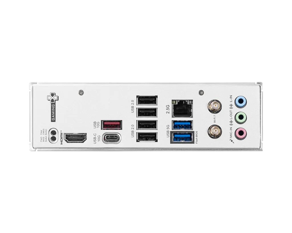 Материнская плата MSI B840 GAMING PLUS WIFI AM5 4xDDR5 4xSATA3 RAID 2xM.2 1xHDMI 1xType-C ATX — фото 5