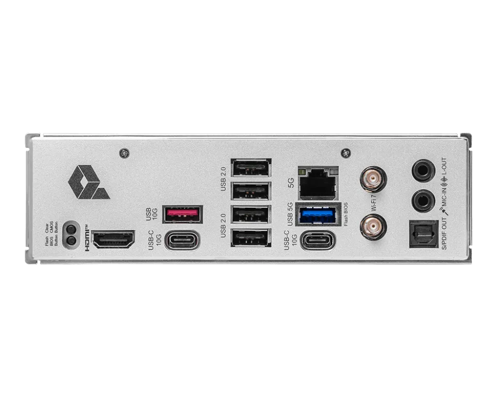 Материнская плата MSI PRO B850-P WIFI AM5 4xDDR5 4xSATA3 RAID 3xM.2 1xHDMI 2xType-C ATX — фото 5