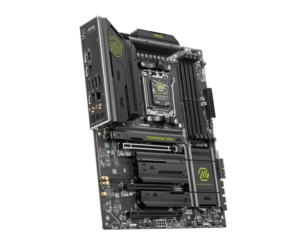 Материнская плата MSI MAG B850 TOMAHAWK MAX WIFI AM5 4xDDR5 4xSATA3 RAID 4xM.2 HDMI 3xType-C ATX — фото 4