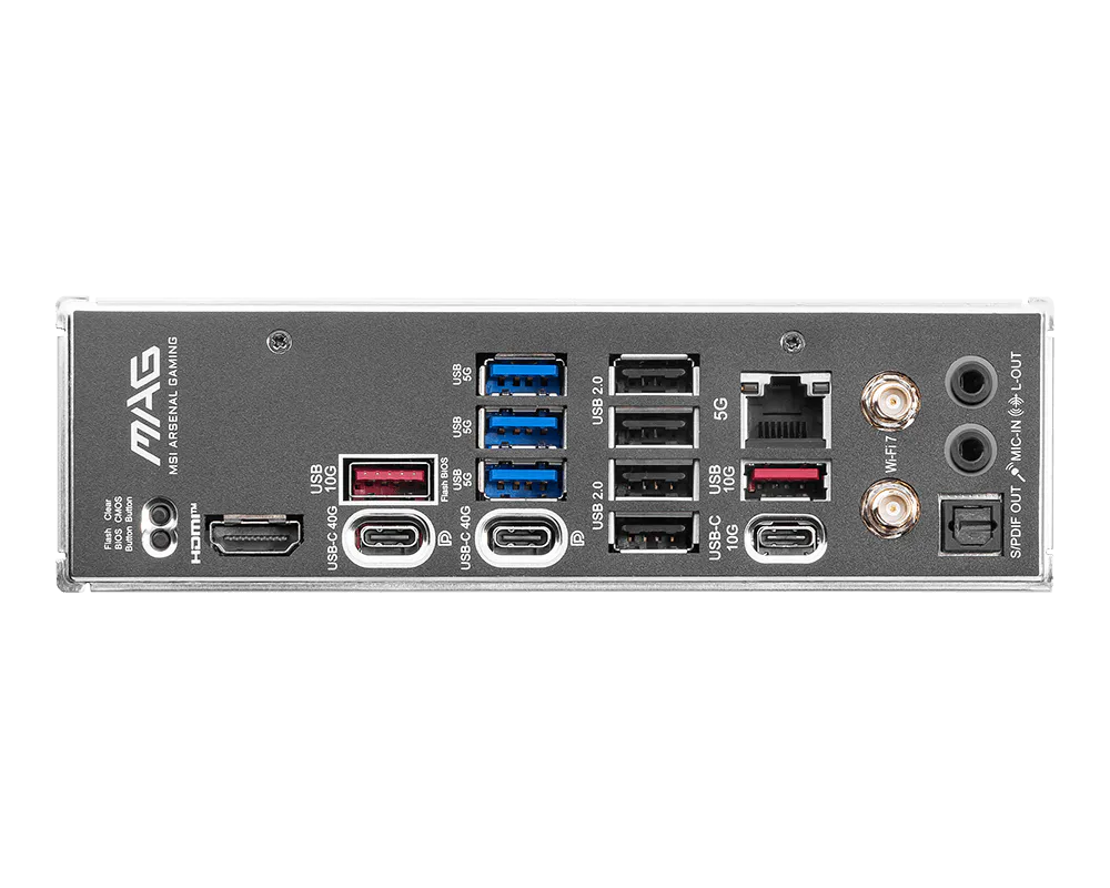 Материнская плата MSI MAG X870E TOMAHAWK WIFI AM5 4xDDR5 4xSATA3 RAID 4xM.2 HDMI 3xType-C ATX — фото 5