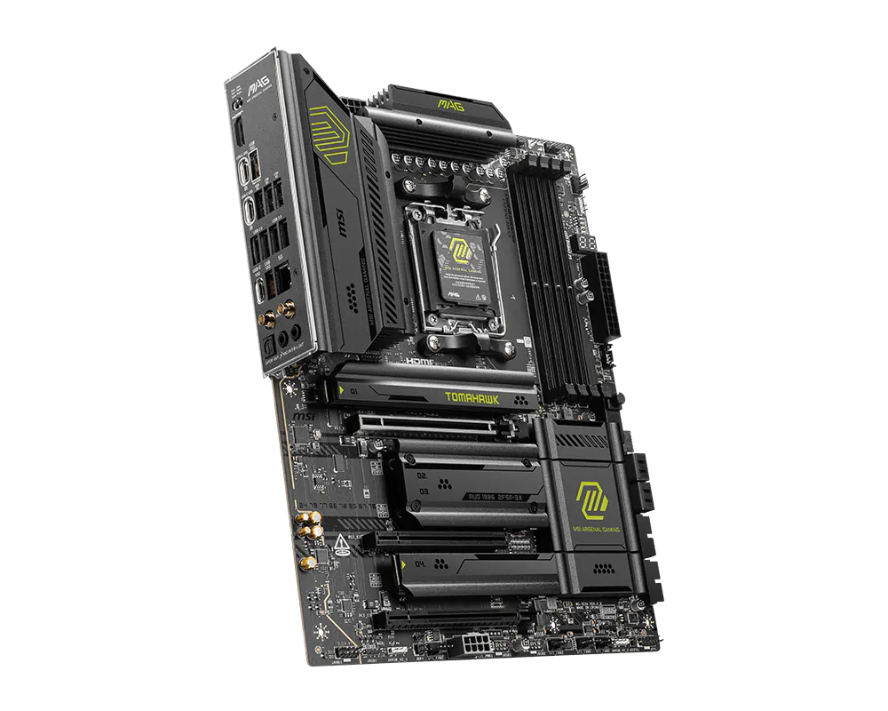 Материнская плата MSI MAG X870E TOMAHAWK WIFI AM5 4xDDR5 4xSATA3 RAID 4xM.2 HDMI 3xType-C ATX — фото 4