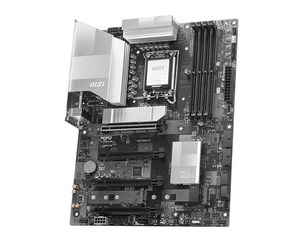 Материнская плата MSI PRO B860-P LGA1851 4xDDR5 4xSATA3 RAID 3xM.2 HDMI Type-C DP ATX — фото 3