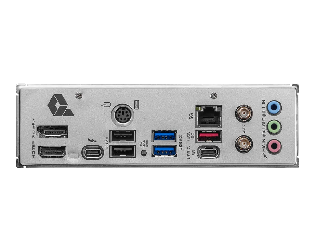 Материнская плата MSI PRO B860M-A WIFI LGA1851 4xDDR5 4xSATA3 RAID 3xM.2 HDMI 2xType-C DP mATX — фото 5