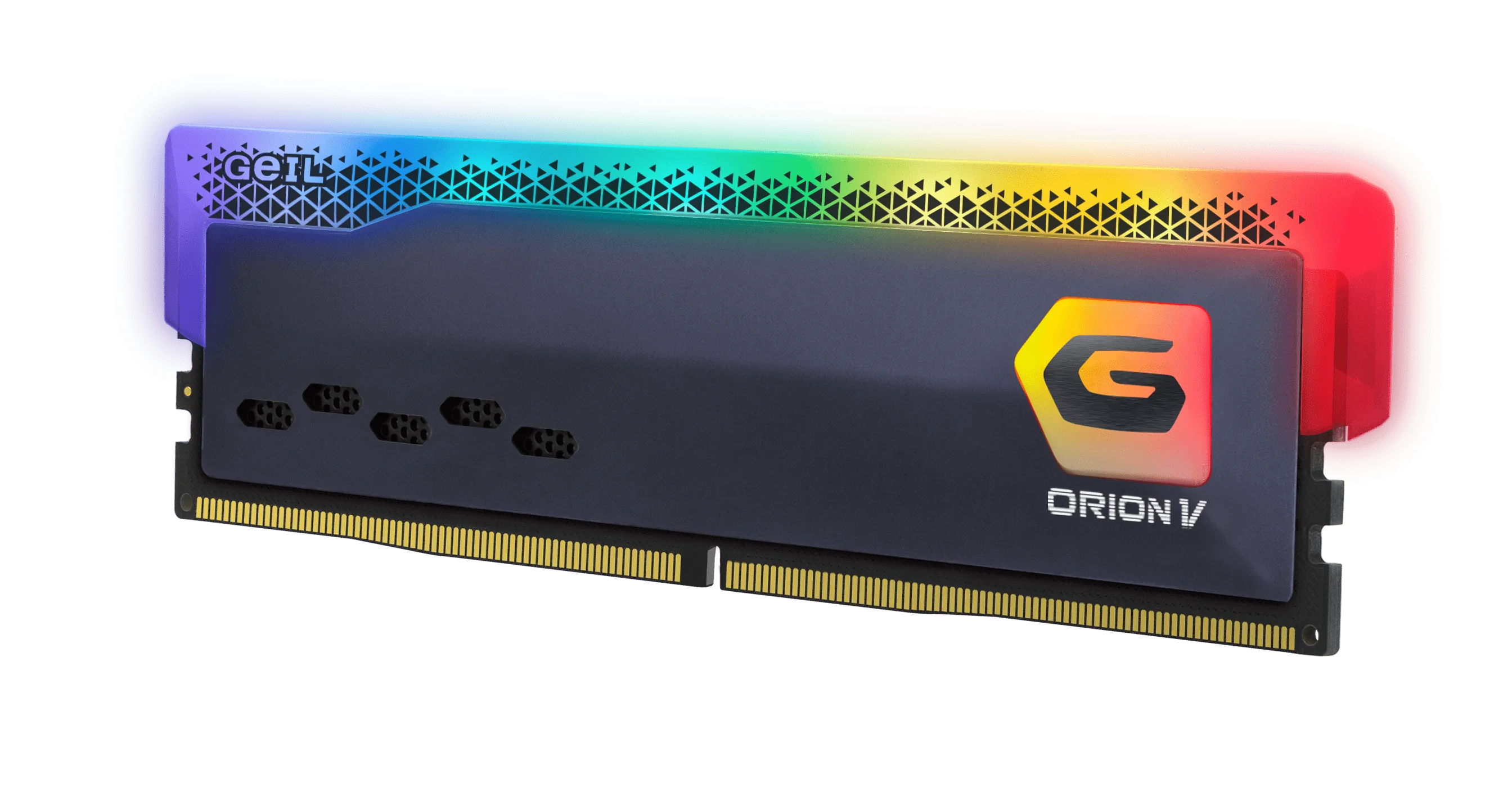 Оперативная память 64GB Kit (2x32GB) GEIL Orion V RGB 5600Mhz DDR5 CL38 GVSG564GB5600C38ADC Grey — фото 5