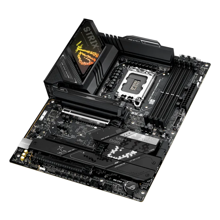 Материнская плата ASUS ROG STRIX Z890-H GAMING WIFI, LGA1851 Z890 4xDDR5 4xSATA3 4xM.2 HDMI DP ATX — фото 3