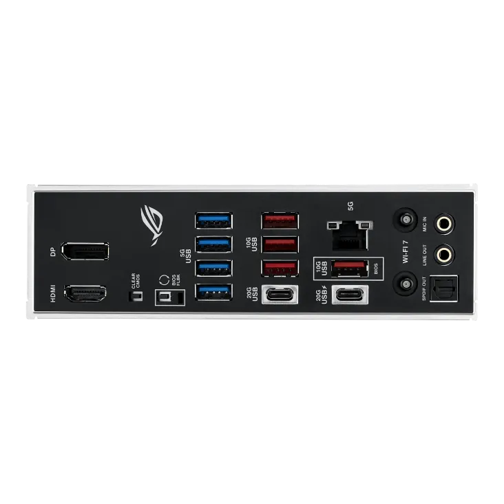Материнская плата ASUS ROG STRIX Z890-H GAMING WIFI, LGA1851 Z890 4xDDR5 4xSATA3 4xM.2 HDMI DP ATX — фото 5