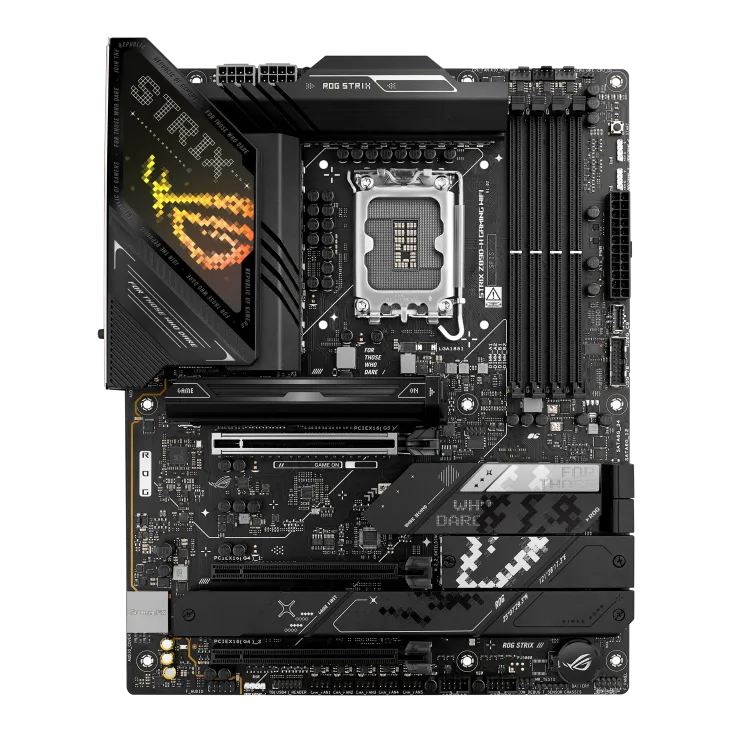 Материнская плата ASUS ROG STRIX Z890-H GAMING WIFI, LGA1851 Z890 4xDDR5 4xSATA3 4xM.2 HDMI DP ATX