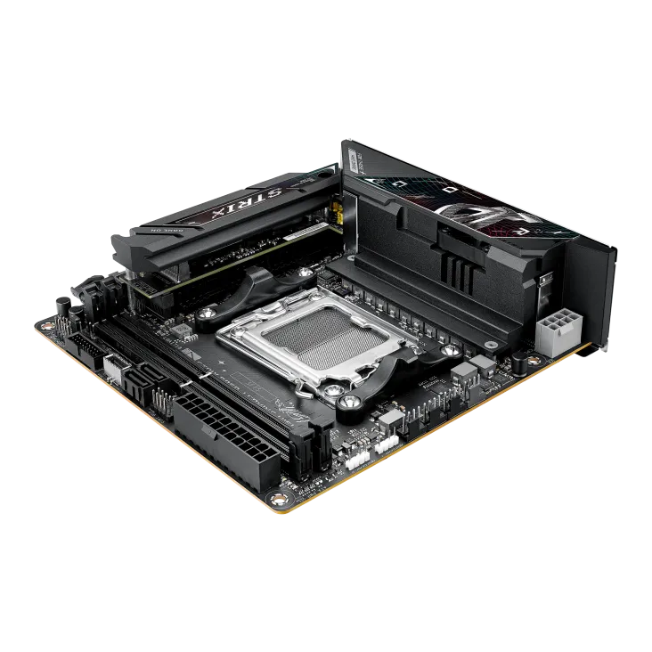 Материнская плата ASUS ROG STRIX B850-I GAMING WIFI AM5 2xDDR5 2xSATA 2xM.2 HDMI USB-C Mini-ITX — фото 3