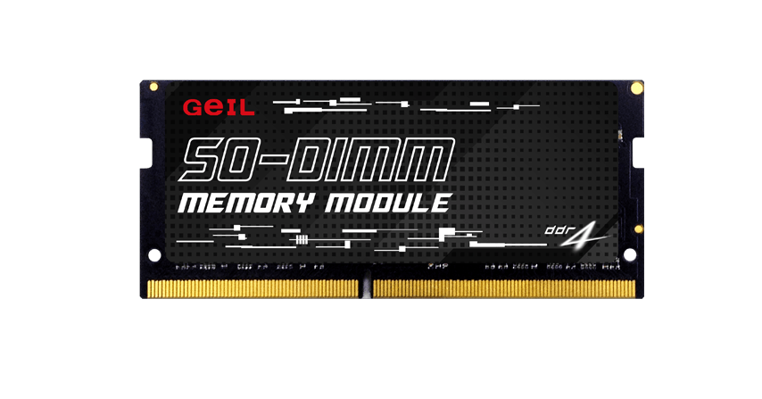 Оперативная память для ноутбука  8GB DDR4 2400MHz GEIL PC4-19200 SO-DIMM 1.2V GS48GB2400C17S