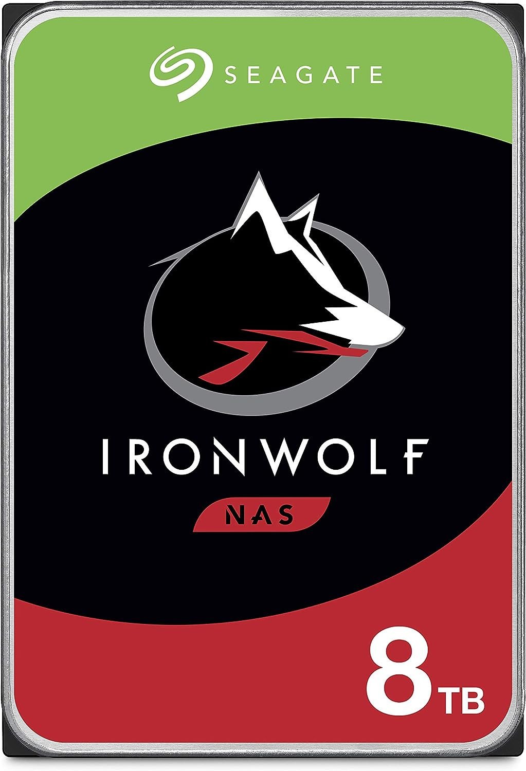 Жесткий диск для NAS систем  8Tb HDD Seagate IronWolf SATA 6Gb/s 7200rpm 3.5