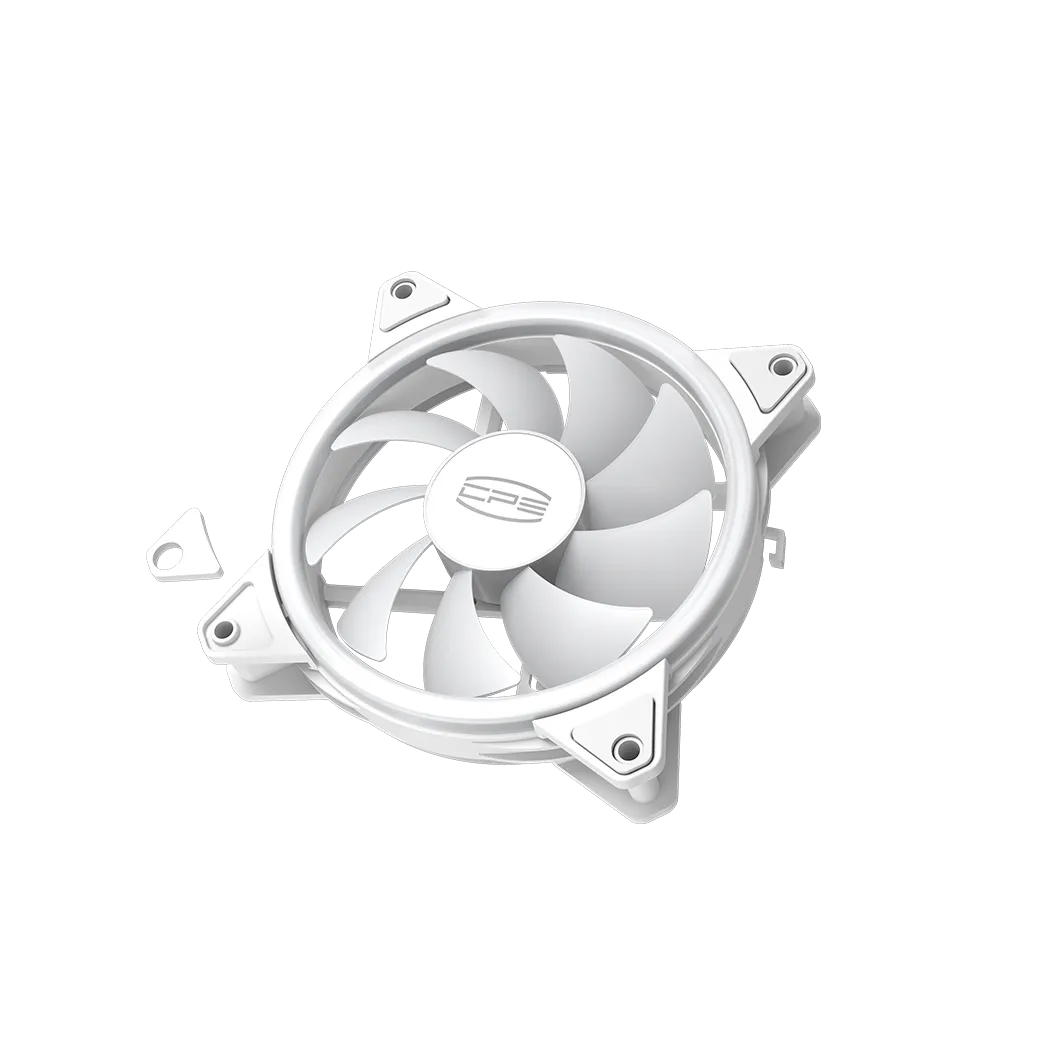 Вентилятор для корпуса PCCooler F3 T120 ARGB WH 3IN1 3x120mm 500-1800 ± 10% RPM White — фото 4