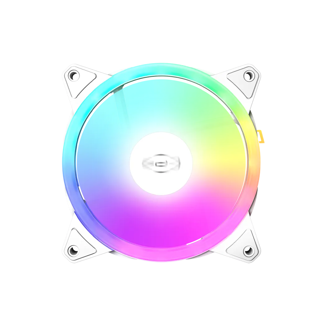 Вентилятор для корпуса PCCooler F3 T120 ARGB WH 3IN1 3x120mm 500-1800 ± 10% RPM White — фото 2
