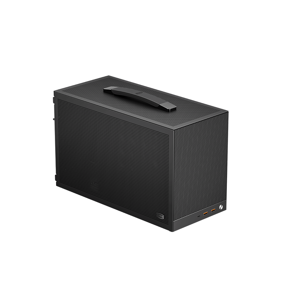 Корпус PCCooler K101 MESH GY 3F ITX 2xUSB3.0, 1xUSB-C, 3xFans, 1x3.5