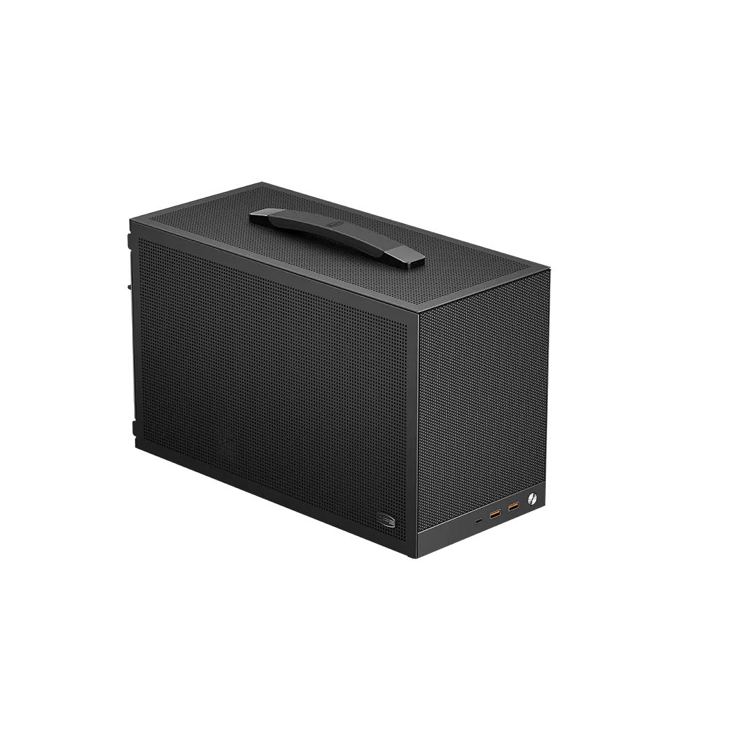 Корпус PCCooler K101 MESH GY 3F ITX 2xUSB3.0, 1xUSB-C, 3xFans, 1x3.5", 4x2.5" Grey