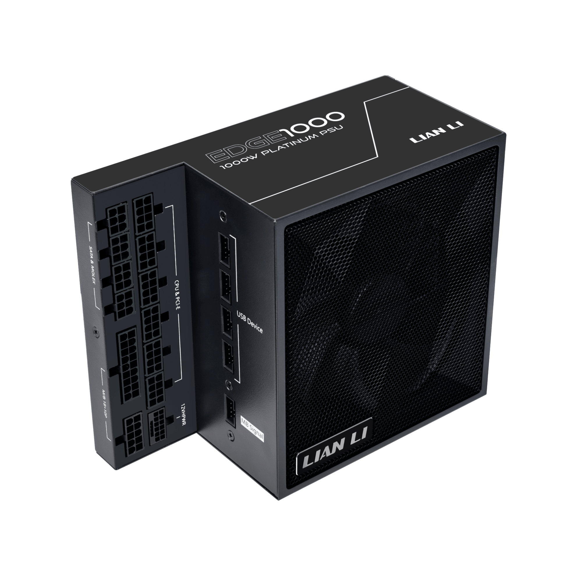 Блок питания Lian Li EG1000 1000W Full Modular, 80+ PLATINUM, КПД 92% G9P.EG1000.BE00.EU Black