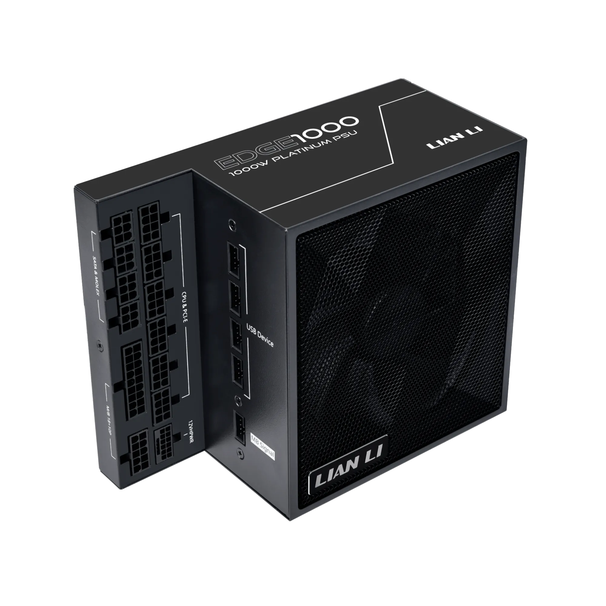 Блок питания Lian Li EG1000 1000W Full Modular, 80+ PLATINUM, КПД 92% G9P.EG1000.BE00.EU Black