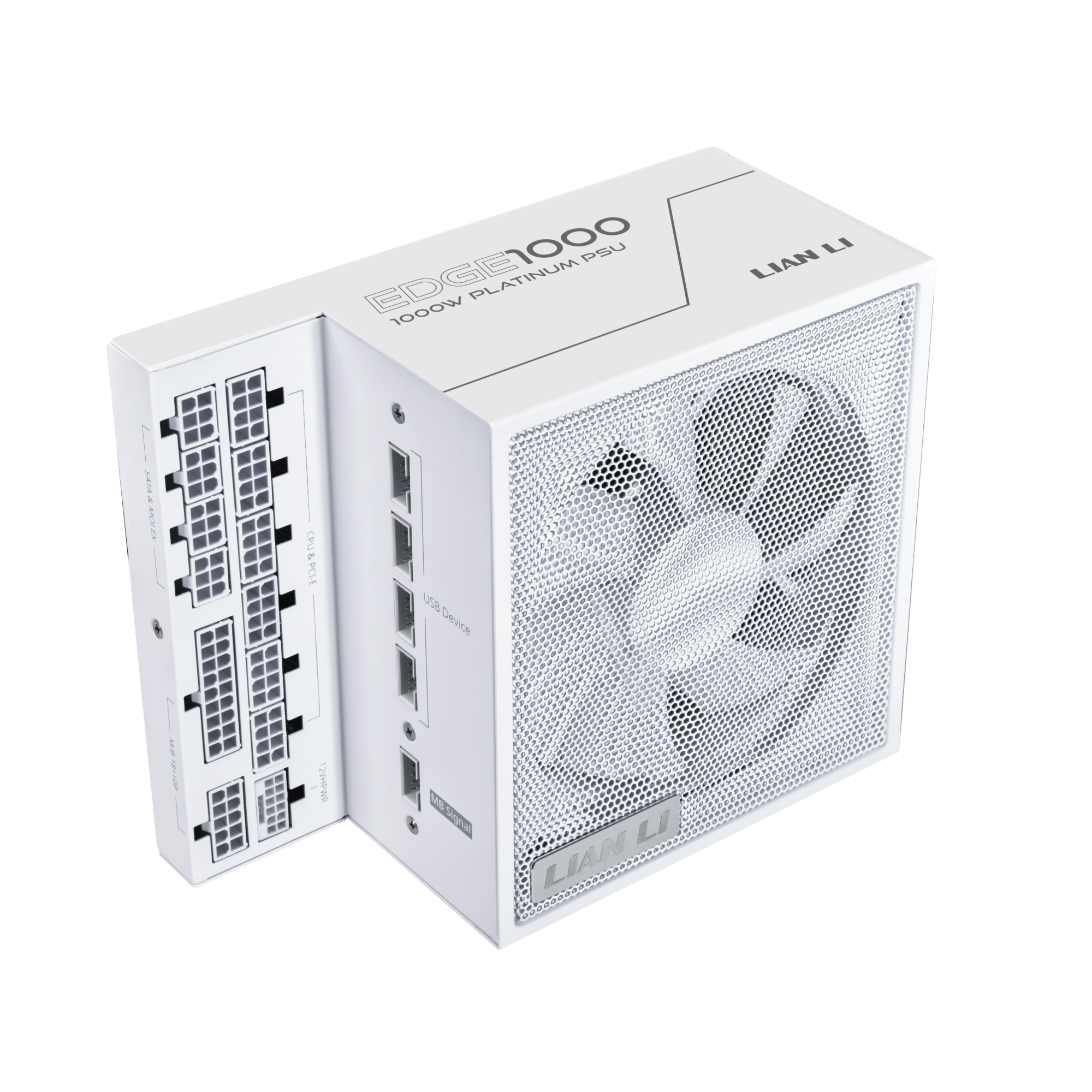 Блок питания Lian Li EG1000 WHITE 1000W Full Modular, 80+ PLATINUM, КПД 92% G9P.EG1000.WE00.EU