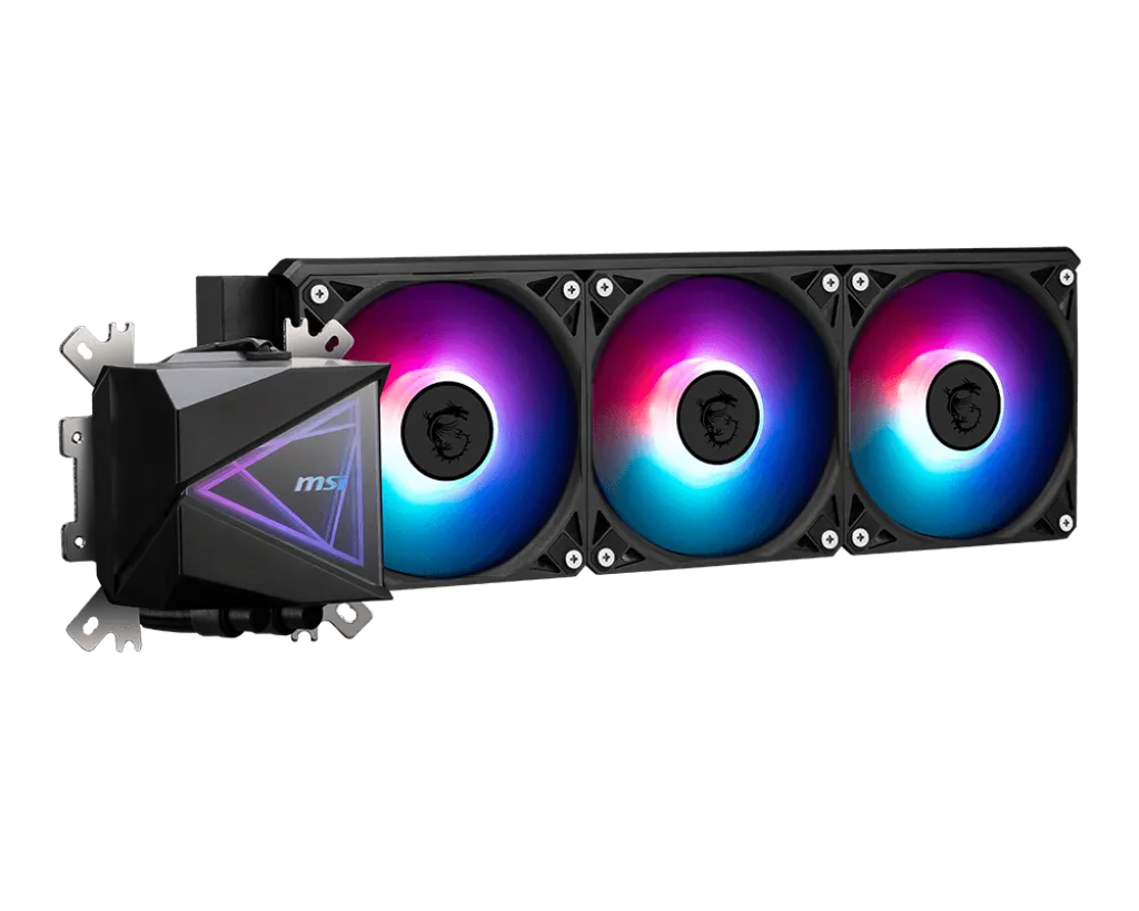 Водяное охлаждение для CPU MSI MAG CORELIQUID I360 Socket Intel/AMD, ARGB, 3pin, Fan 3x120см — фото 2