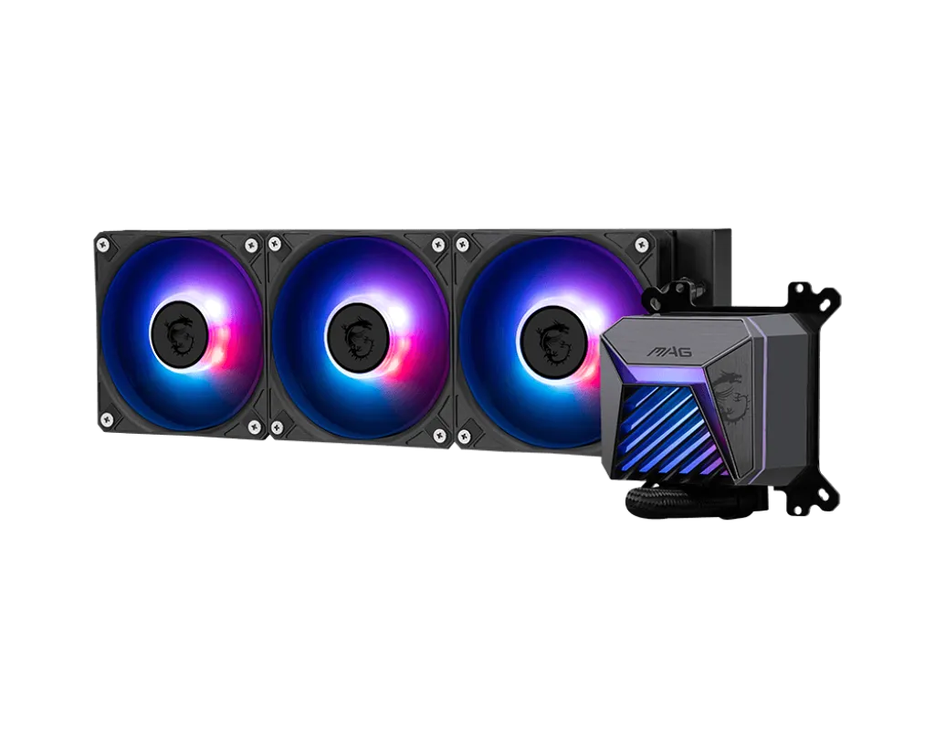 Водяное охлаждение для CPU MAG CORELIQUID A15 360 Socket Intel/AMD, ARGB, 3pin, Fan 3x120см — фото 5