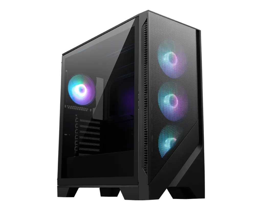 Компьютерный корпус MSI MAG FORGE 321R AIRFLOW ATX/mATX/Mini-ITX 2x3.5", 3x2.5", 1xUSB-С 2xUSB-A