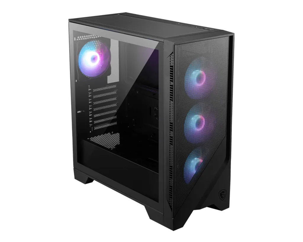 Компьютерный корпус MSI MAG FORGE 321R AIRFLOW ATX/mATX/Mini-ITX 2x3.5", 3x2.5", 1xUSB-С 2xUSB-A — фото 2