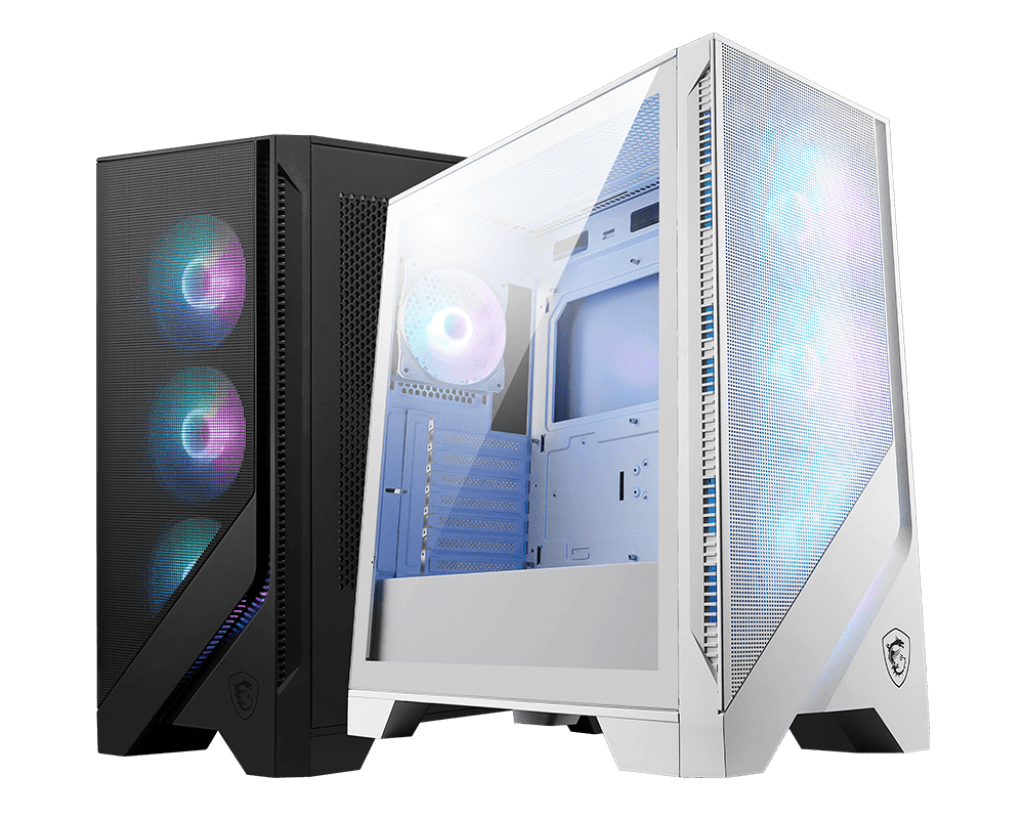 Компьютерный корпус MSI MAG FORGE 320R AIRFLOW WHITE ATX/mATX/Mini-ITX 2x3.5