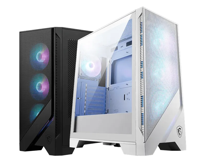 Компьютерный корпус MSI MAG FORGE 320R AIRFLOW WHITE ATX/mATX/Mini-ITX 2xUSB3.2 Type-A, Fan 4x120mm