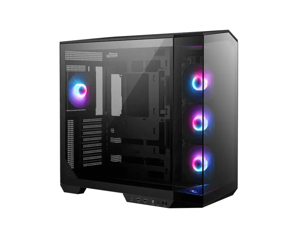 Компьютерный корпус MSI MAG PANO 100R PZ Back-connect: ATX 2x3.5"/2.5", 1xUSB-C Black