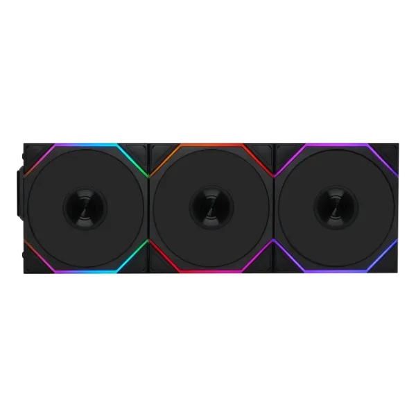 Вентилятор для корпуса Lian Li UNI FAN TL 120 LCD Reverse Blade Wireles ARGB Black 12RTLLCD1W1B — фото 5