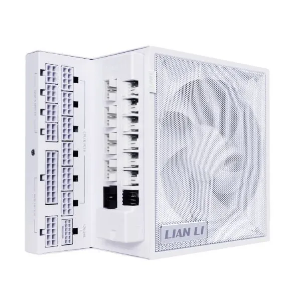 Блок питания Lian Li 1000W, EG1000G, Full Modular, 80+ GOLD, КПД 91.2%, Белый, G9P.EG1000G.WH00.EU