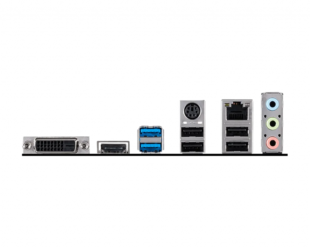 Материнская плата MSI H410M-A PRO LGA1200 iH410 2xDDR4 4xSATA3 2xM.2 DVI HDMI mATX — фото 5