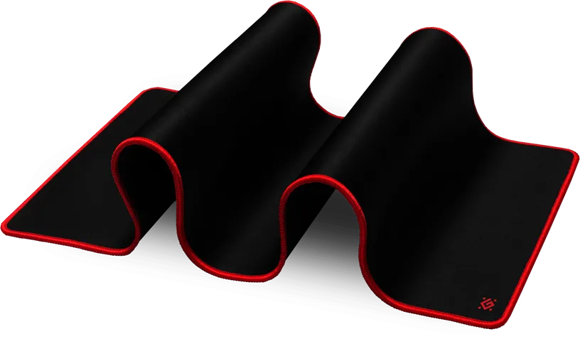 Игровой коврик для компьютерной мыши Defender Black Ultra 800х300х3мм, черный