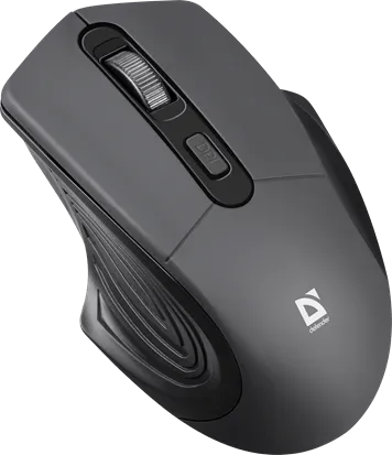 Мышь беспроводная Defender Datum MB-345 Nano B(Черный) 4кн+кл, 800-1600 dpi — фото 3