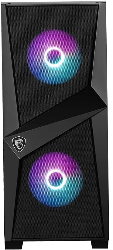 Компьютерный корпус MSI MAG FORGE 100R ATX/mATX/Mini-ITX 2x3.5", 3x2.5", 2xUSB 3.2 Gen1, Audio, Mic — фото 4
