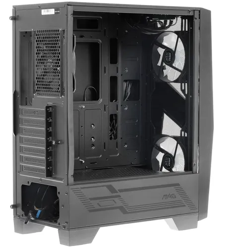 Компьютерный корпус MSI MAG FORGE 100R ATX/mATX/Mini-ITX 2x3.5", 3x2.5", 2xUSB 3.2 Gen1, Audio, Mic — фото 6