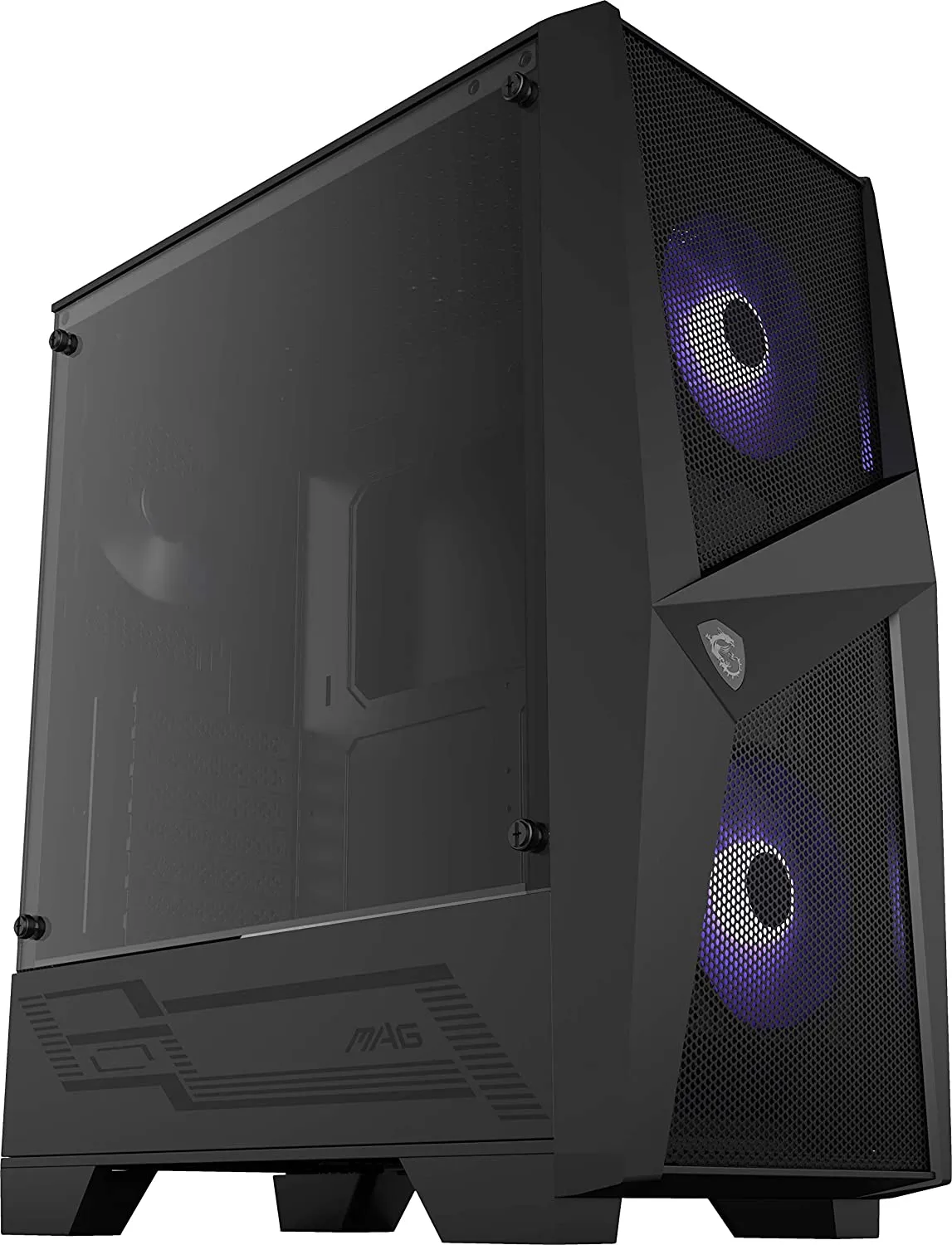 Компьютерный корпус MSI MAG FORGE 100M ATX/mATX/Mini-ITX 2x3.5", 3x2.5", 2xUSB 3.2 Gen1, Audio, Mic — фото 5