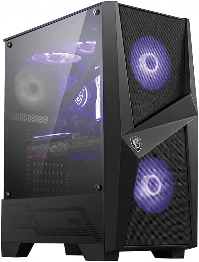 Компьютерный корпус MSI MAG FORGE 100M ATX/mATX/Mini-ITX 2x3.5