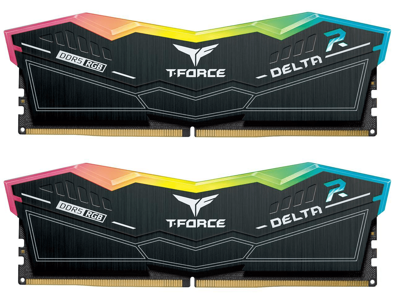 Оперативная память 32GB Kit (2x16GB) 6400MHz DDR5 Team Group DELTA RGB CL32  FF3D532G6400HC32ADC01