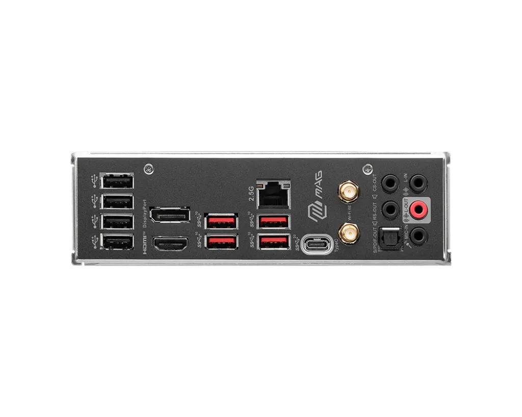 Материнская плата MSI MAG B760 TOMAHAWK WIFI LGA1700 4xDDR5 4xSATA3 RAID 3xM.2 HDMI DP ATX — фото 5