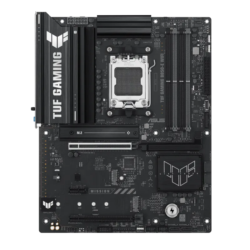 Материнская плата ASUS TUF GAMING B850-E WIFI AM5 4xDDR5 4xSATA3 RAID 3xM.2 DP HDMI USB-C ATX — фото 2