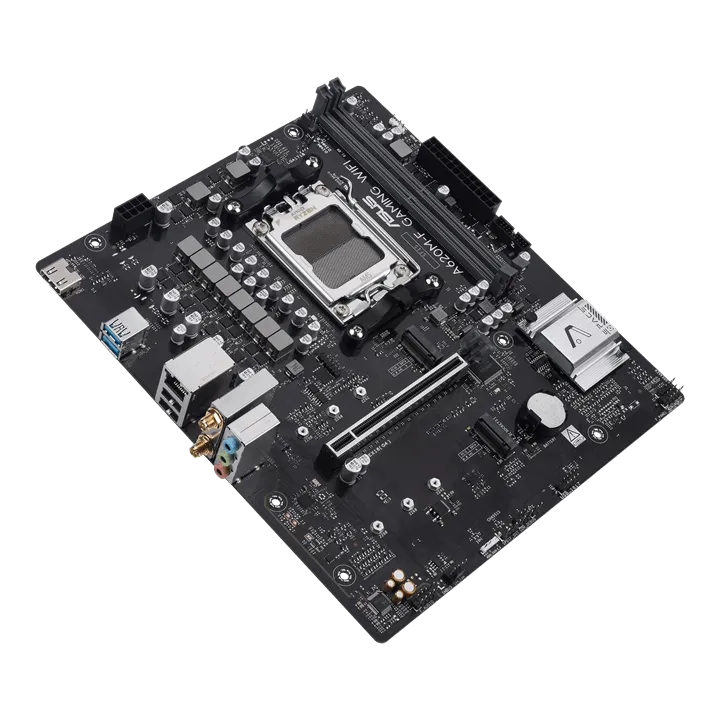 Материнская плата ASUS A620M-F GAMING WIFI AM5 2xDDR5 Non-SATA 2xM.2 HDMI mATX — фото 5