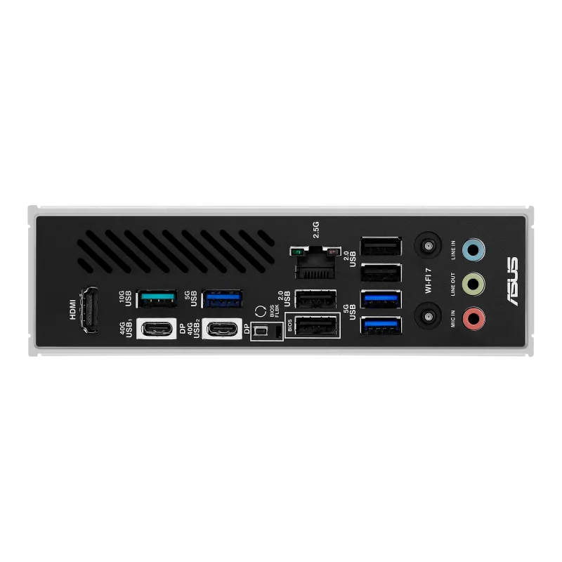 Материнская плата ASUS X870 MAX GAMING WIFI7 AM5 4xDDR5 4xSATA3 RAID 3xM.2 HDMI 2xUSB-C ATX — фото 5